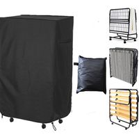 Faltbare Bettabdeckung (84 x 33 x 107 cm), Schutzhülle für Möbel, tragbare Faltbettabdeckung, faltbare und staubdichte Aufbewahrungshülle