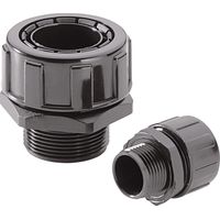 LAPP 55502465 SILVYN® MPC M32/1 BK Schlauchverschraubung Schwarz M32 25 mm Gerade 1 St.