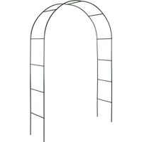 Arche de Jardin, Arceau à rosiers Tuteur Colonne de Jardin Arche à rosiers, 240x140x37cm