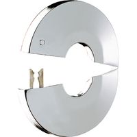 Rosette zum Öffnen Delabie 2 Stück verchromt D12/54mm H.9mm