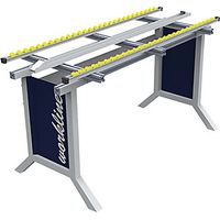 bedrunka hirth Tavolo da lavoro con rulliera workline telaio