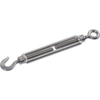 Tenditore a vite con occhiello e gancio acciaio inox M10 UNIVERSALE M10 148010HGRVS