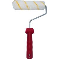 Nespoli Rullo di vernice antigoccia 15 cm per pareti e soffitti, impugnatura ergonomica, bordi smussati per evitare marchi, ideale per la decorazione della casa