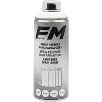 FM pintura spray blanco radiadores 400ml bote , Pintura en spray para radiadores FM Indicada para el pintado de radiadores de calefacción de hierro o aluminio, acabado blanco b
