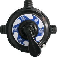 6-Wege-Ventil Top-Mount 38 mm Schlauchanschluß