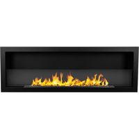 Chimenea de bioetanol empotrada en pared biocamino 120x40 Furore 120