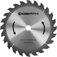 Eberth – Lame de scie circulaire pour bois 315mm – Alésage 30mm – 24 dents carbure pour bois dur et tendre – Coupe précise et propre