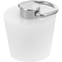 Bouchon de vidange en silicone pour lavabos et éviers de