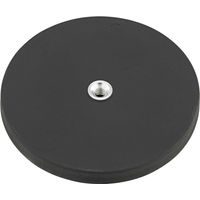 Flachgreifer-Magnet Gummi 88mm m.Stift M8 Beloh