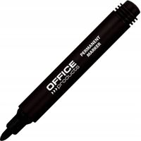 BÜROPRODUKTE Permanentmarker, rund, 1-3mm (Strich), schwarz