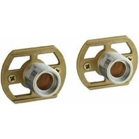 SHOWER BAR MIXER VALVE EASY WALL FIXING KIT CHROME EXP SOLID BRASS CONCEALED