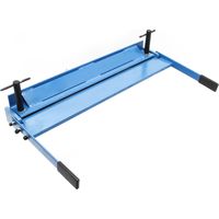 Curvadora de chapa metal manual 910 mm con ángulo de flexión máx. 135° y capacidad de doblado 1mm