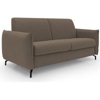 Scarlet Schlafsofa aus wasserfestem Baumwollmischgewebe T19 175 cm (mat.120x197) braun