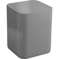 GEDY 63090800900 SEVENTY Papelera Con Tapa 8 Litros Gris - ref: 63090800900