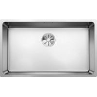Blanco – Évier 1 bac inox 74x44 cm – Montage sous plan de travail – Profondeur 190 mm – Système de vidage InFino® – SKU 522971