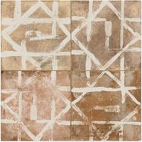 Carrelage Vintage effet Terre cuite Nature Lines 45x45x0,95 cm Terravia - Sol et mur intérieur (vendu par carton de 1 m²) - RO'MA CARRELAGE
