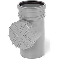 Raccord pour gouttière 110mm gris – Polypropylène résistant aux intempéries – Filtre anti-feuilles pour bon débit d'eau – Karmat