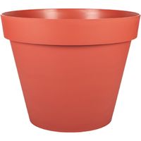 Pot de fleur Toscane Ø 20 x 17 cm - 3 L - Orange Terre Battue - EDA