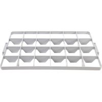 Surplus Systems Gläsereinsatz für Eurobox 60 x 40 cm 24 Fächer, 2-teilig Boxen, Körbchen & Kisten