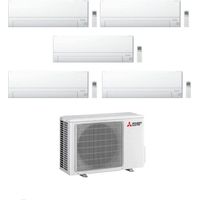 Mitsubishi Climatizzatore Penta Split MSZ-BT VGK 9+9+9+9+18 con MXZ-5F102VF Inverter R-32 Wi-Fi Classe A++