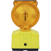 Taliaplast 500204 Lampe Solaire Jaune Luminaire Extérieur Lampe clignotante et accessoires pour motorisation