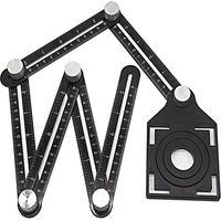 Mason affixed wall tiles, floor tiles, glass universal punching artifact, Ikodm five-hole six-hole locator
