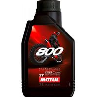 olio 2t motul 800 factory line off road racing 100% synthèse 1l