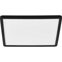 Nordlux Oja Square 29 lámpara de techo negro blanco LED