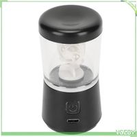 VGEBY Nettoyer de lentilles de contact Machine de Nettoyage de Lentilles Souples, Nettoyeur de Lentilles de parfum palette Noir