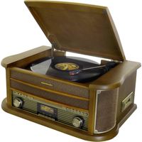 soundmaster NR565DAB Platine USB chêne