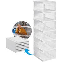 SCARPIERA 6 RIPIANI PIEGHEVOLE BIANCO