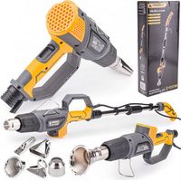 PISTOLA TERMICA ELETTRICA 3 IN 1 CON SET DI 5 UGELLI E REGOLAZIONE A 3 VELOCITÀ