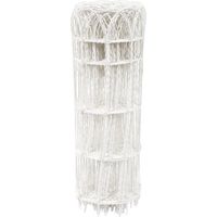Bordure de jardin plastique blanche flexible 0.9m x 10m – Résistante aux UV et intempéries – Installation rapide sans outils – Filiac