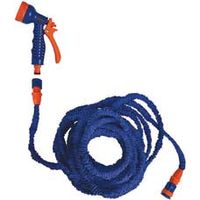Tuyau extensible Cobra avec pistolet à eau et raccords - mt. 2,5/7,5