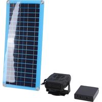 1 Chauffage Solaire, Panneau Monocristallin 30W, Température Réglable, Distribution Rapide, Pour Véhicule Et Niche
