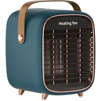 Mini radiateur soufflant, radiateur de table, ventilateur à air chaud silencieux, petit radiateur d'appoint pour la maison, radiateur électrique pour chambre, 90–240 V/50–60 Hz