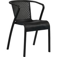 Fauteuil OYA en polypropylène style contemporain pour extérieur
