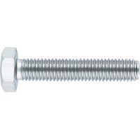 Schachtel mit 200 Schrauben 6x15mm Zink DIN 933