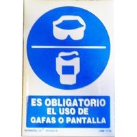 Normallichtsignal 29,5x20 obligatorische Verwendung einer Brille oder PA RD20618