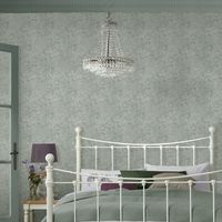 Papier peint intissé Laura Ashley Corrina Leaf Mineral 1005 x 52cm Vert