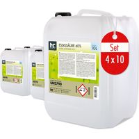 4x 10 L Essigsäure 60%
