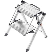 Klapptritt für Profis - 2 Stufen - Maximale Arbeitshöhe 2.40m - 4310-100