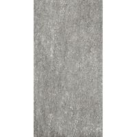Piastrella gres porcellanato rettificata quarz antracite r10 30x60 cm misura 1,08 m2 - confezione 1