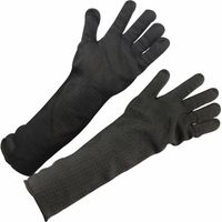 Bissfeste Arbeitshandschuhe (Größe 35–40 cm), bissfeste Handschuhe für den Umgang mit Tieren zum Schweißen, langlebige Schutzhandschuhe