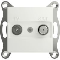 Schneider Electric TV-SAT Enddose Asfora Weiß (RAL 9003) EPH3470121D 1 St.