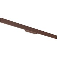 Applique Da Parete Contemporaneo Linea Alluminio Coffee Led 23W 3000K Ip54