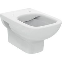 Cuvette suspendu blanc brillant - Ideal Standard RimLS+ - Con sedile a chiusura normale Slim