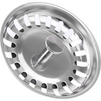 Sink Strainer Stopper Stainless Steel Sink Stopper For Your Kitchen Bathroom - Diameter 79.3mm