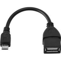 Câble Adaptateur OTG Micro USB vers USB Femelle pour Téléphone Android