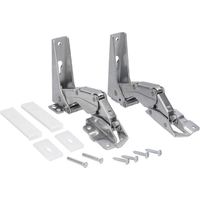 GDE - Kit Charnière de porte inférieur supérieur pour Réfrigérateur, Congélateur compatible WHIRLPOOL C00636779